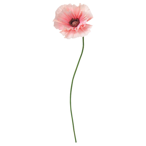 GULDSPETT artificial flower, paper/Poppy pink