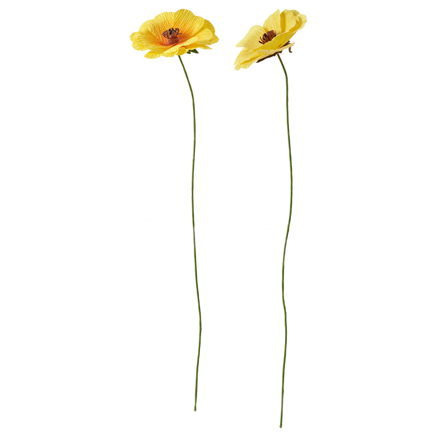 GULDSPETT artificial flower, paper/Ranunculus assorted colours