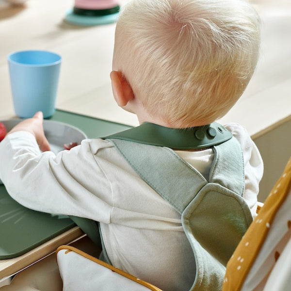 GULDVÄVARE bib, green