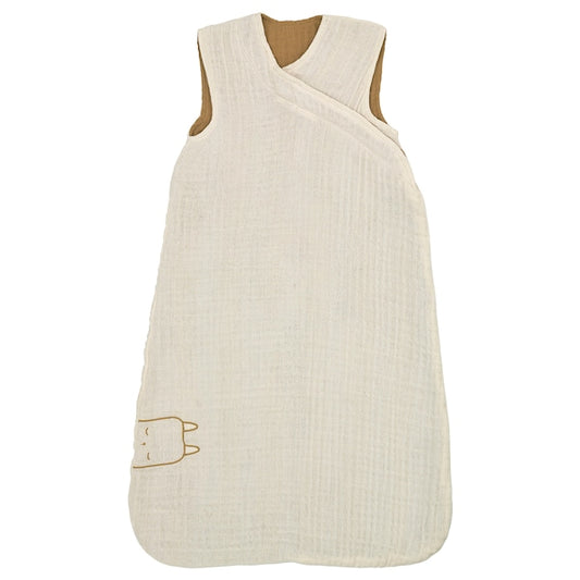 GULDVÄVARE - Sleeping bag, beige/yellow, 0-6 months