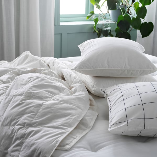 GULKAVLE pillow, high, 50x80 cm