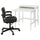 GULLABERG / ALEFJÄLL desk and chair, 84 cm
