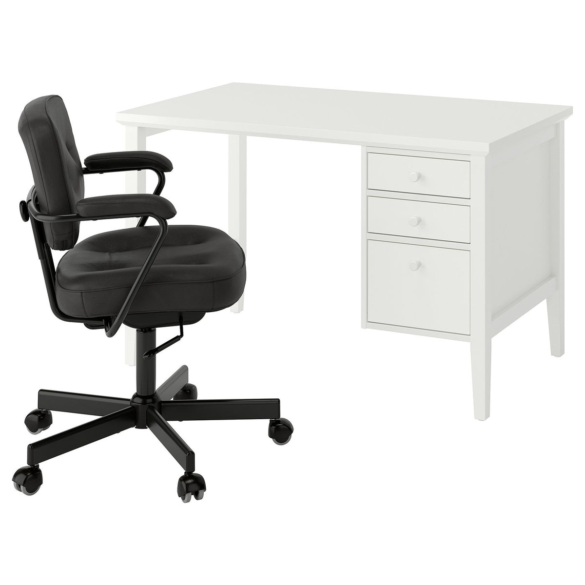 GULLABERG / ALEFJÄLL desk and chair, 120 cm