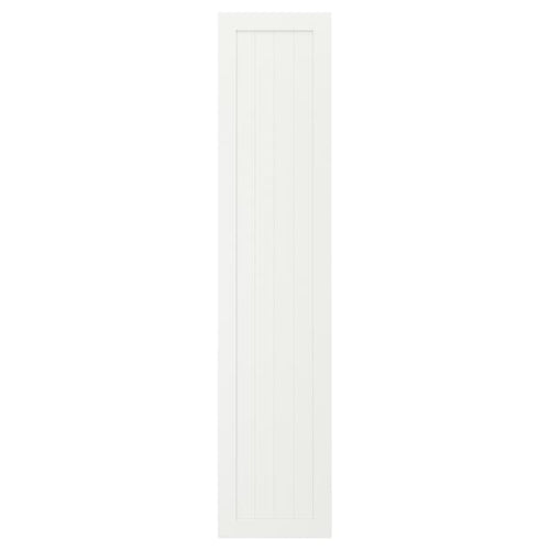 GULLABERG - Door with hinges, white, 50x229 cm