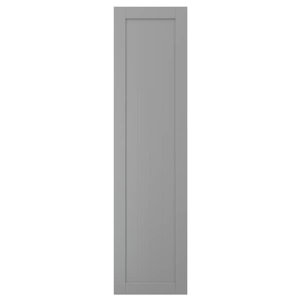 GULLABERG - Anta con cerniere, grigio,50x195 cm
