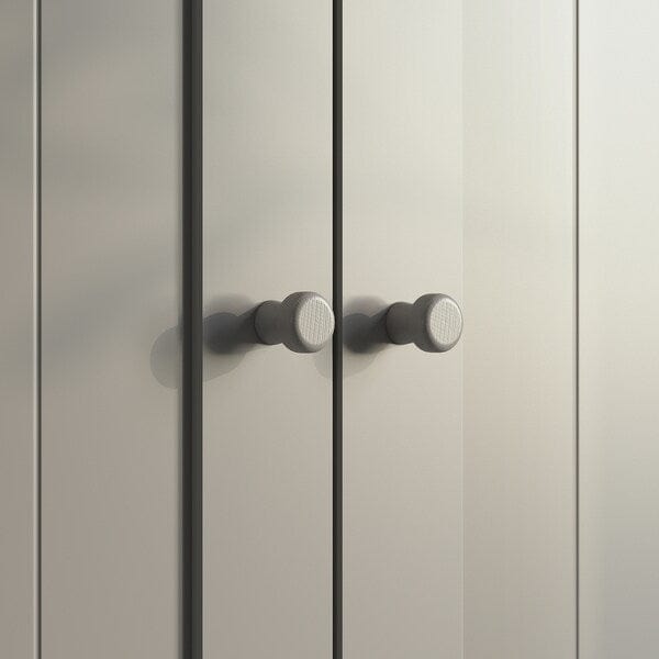 Ikea GULLABERG - Door with hinges, grey, 50x195 cm