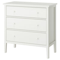 GULLABERG chest of 3 drawers, white, 99x48x100 cm