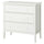 GULLABERG chest of 3 drawers, white, 99x48x100 cm