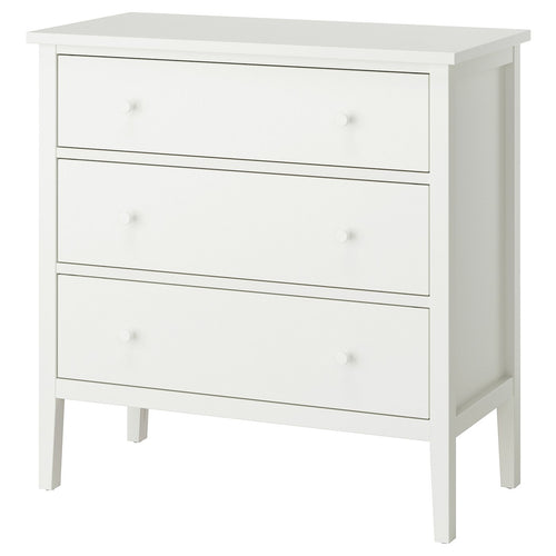 GULLABERG chest of 3 drawers, white, 99x48x100 cm
