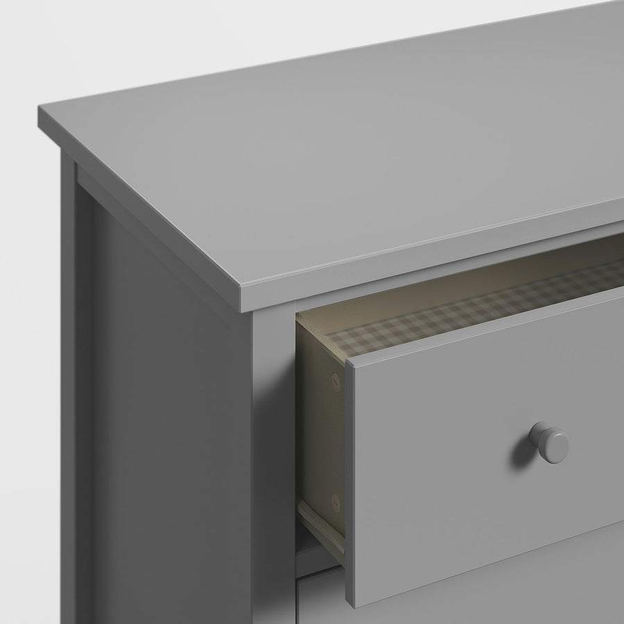 GULLABERG chest of 3 drawers, grey, 81x100x38 cm
