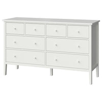 GULLABERG chest of 8 drawers, white, 168x48x100 cm