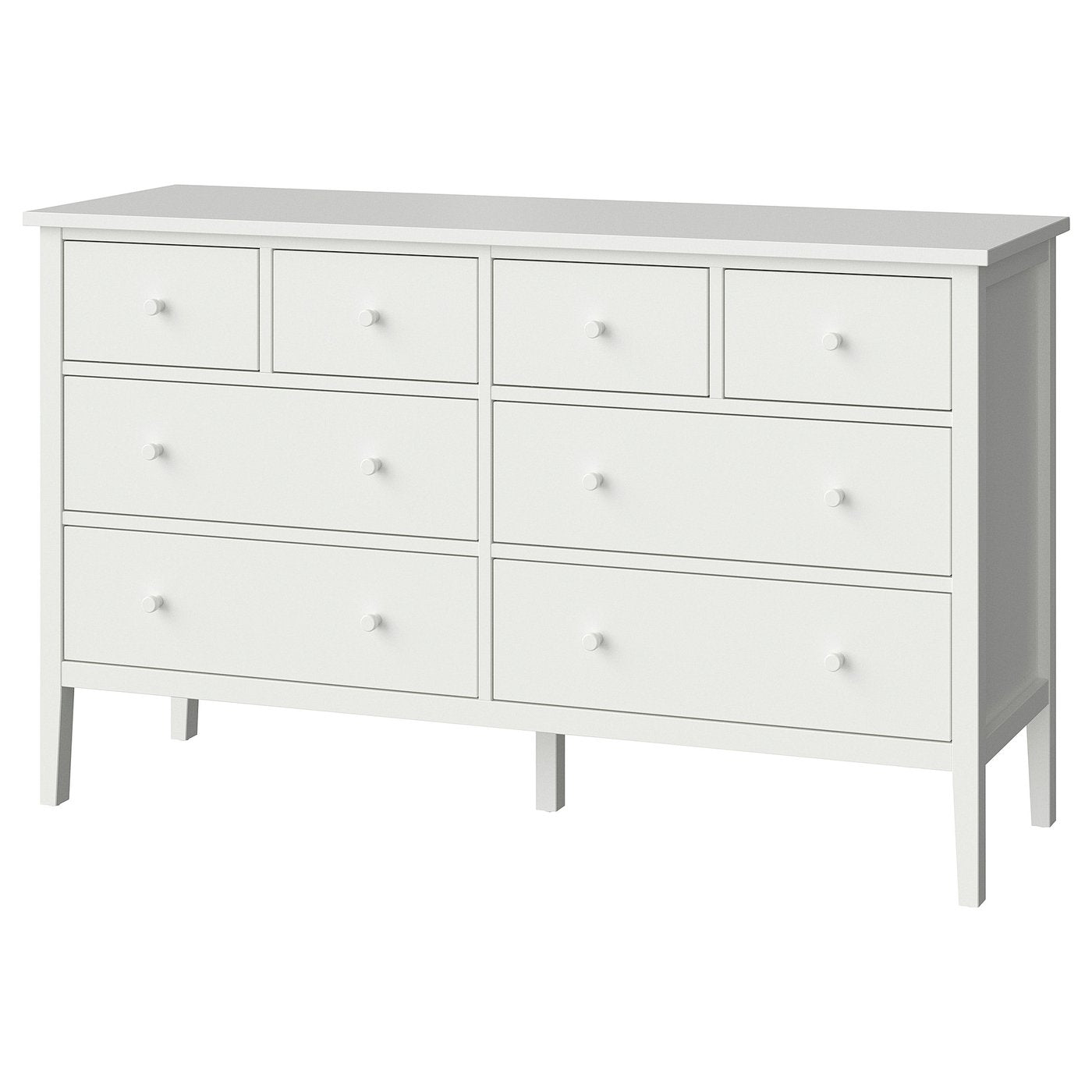 GULLABERG chest of 8 drawers, white, 168x48x100 cm