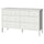 GULLABERG chest of 8 drawers, white, 168x48x100 cm