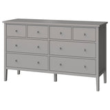 GULLABERG chest of 8 drawers, grey, 168x48x100 cm