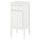 GULLABERG bedside table, with 1 drawer with door/white, 38x40x75 cm