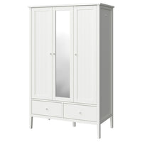 GULLABERG wardrobe, white, 128x64x201 cm