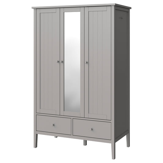 GULLABERG wardrobe, grey, 128x64x201 cm