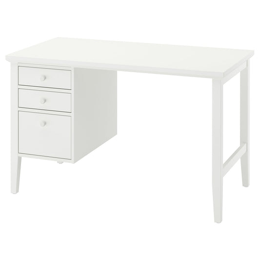 GULLABERG desk, white, 120x65x75 cm