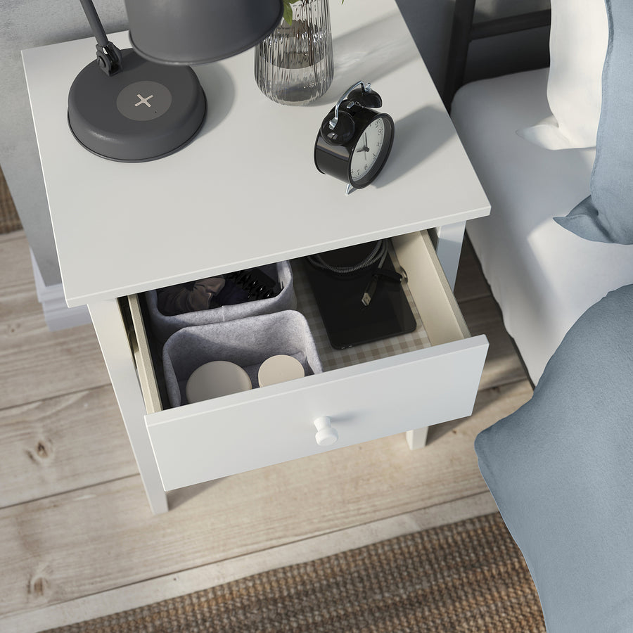 GULLABERG bedroom furniture, set of 3, white, 200x90 cm