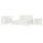 GULLABERG bedroom furniture, set of 4, white, 140x200 cm