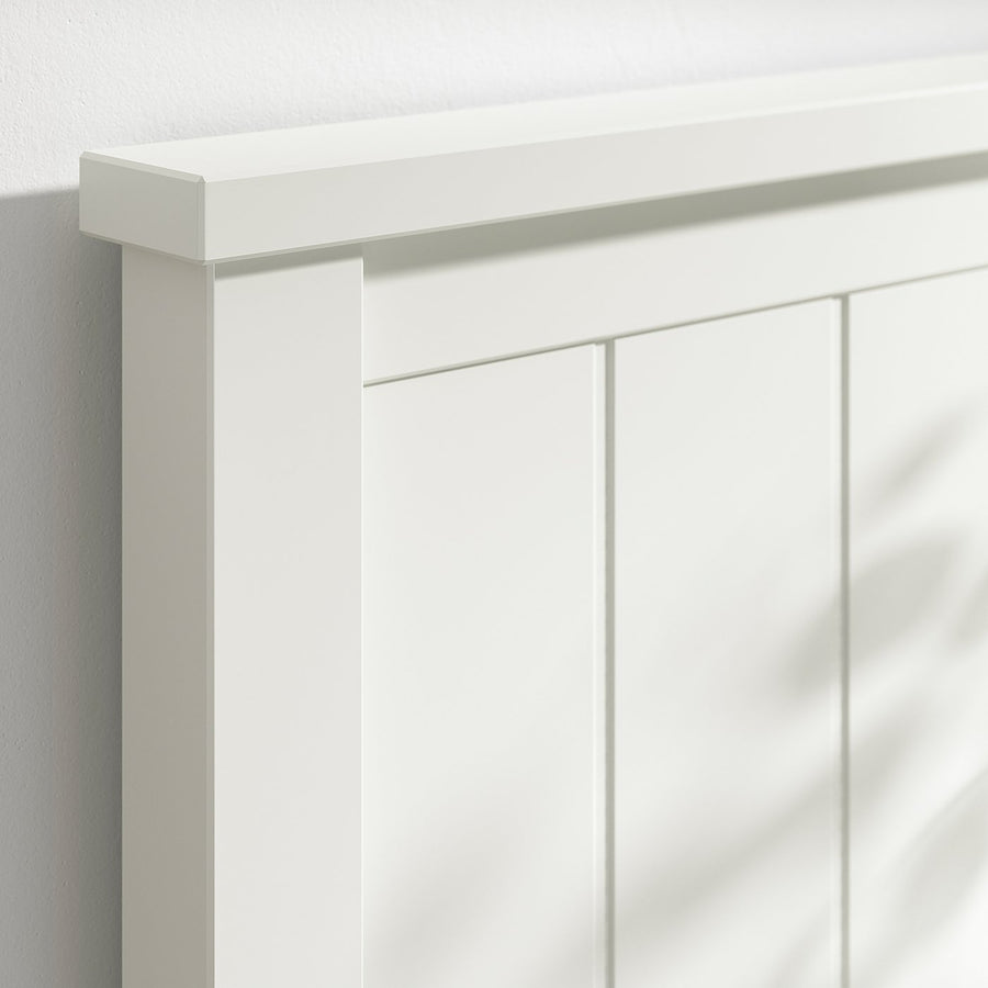 GULLABERG bed frame, white/Lönset, 90x200 cm
