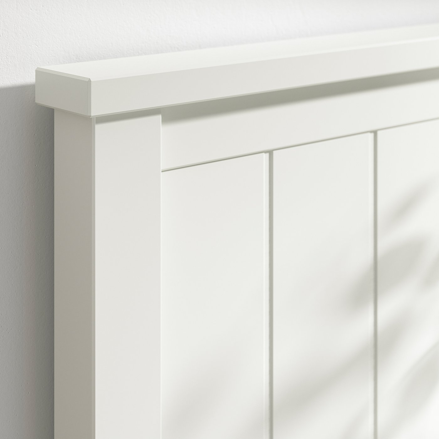 GULLABERG bed frame, white/Lönset, 160x200 cm