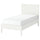 GULLABERG bed frame, white/Luröy, 90x200 cm