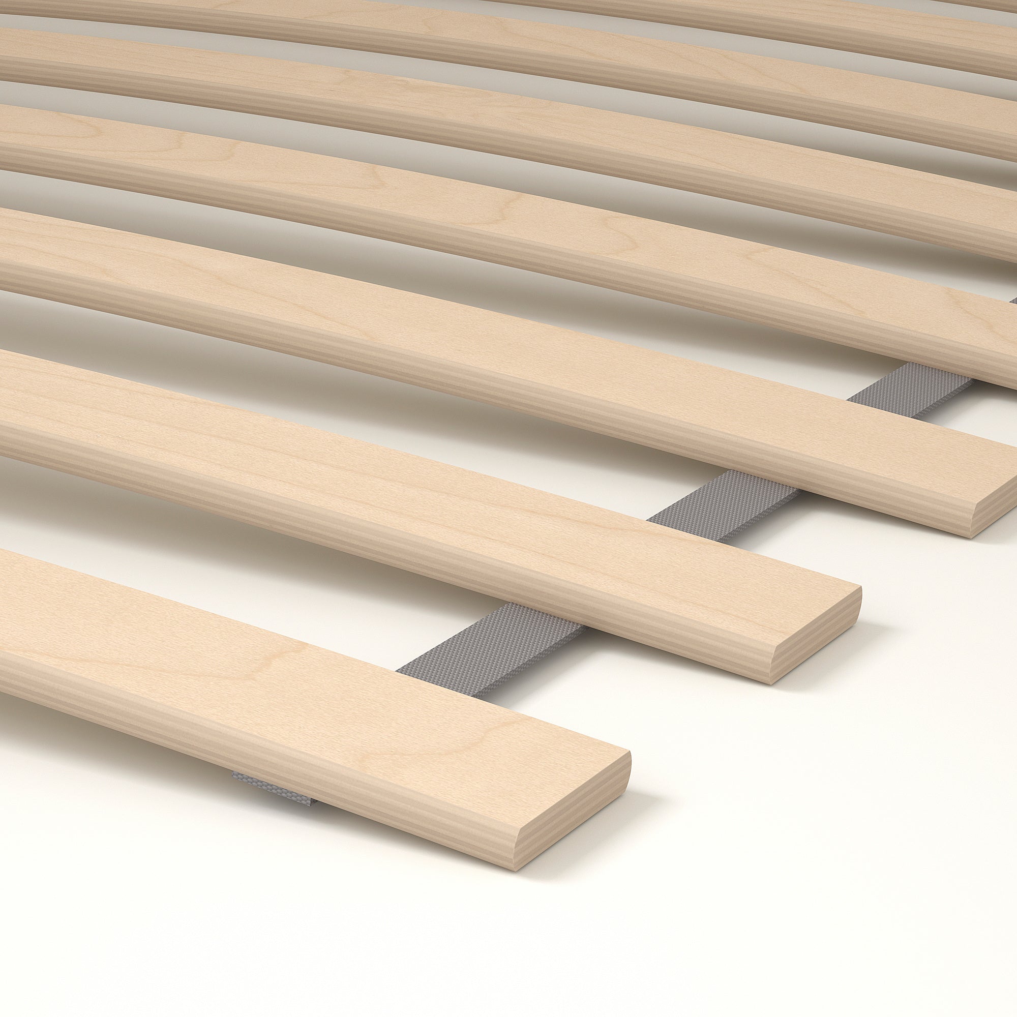 GULLABERG bed frame with 2 storage boxes, white/Luröy, 90x200 cm