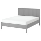 GULLABERG bed frame, grey/Leirsund, 140x200 cm