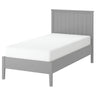 GULLABERG bed frame, grey/Lönset, 90x200 cm