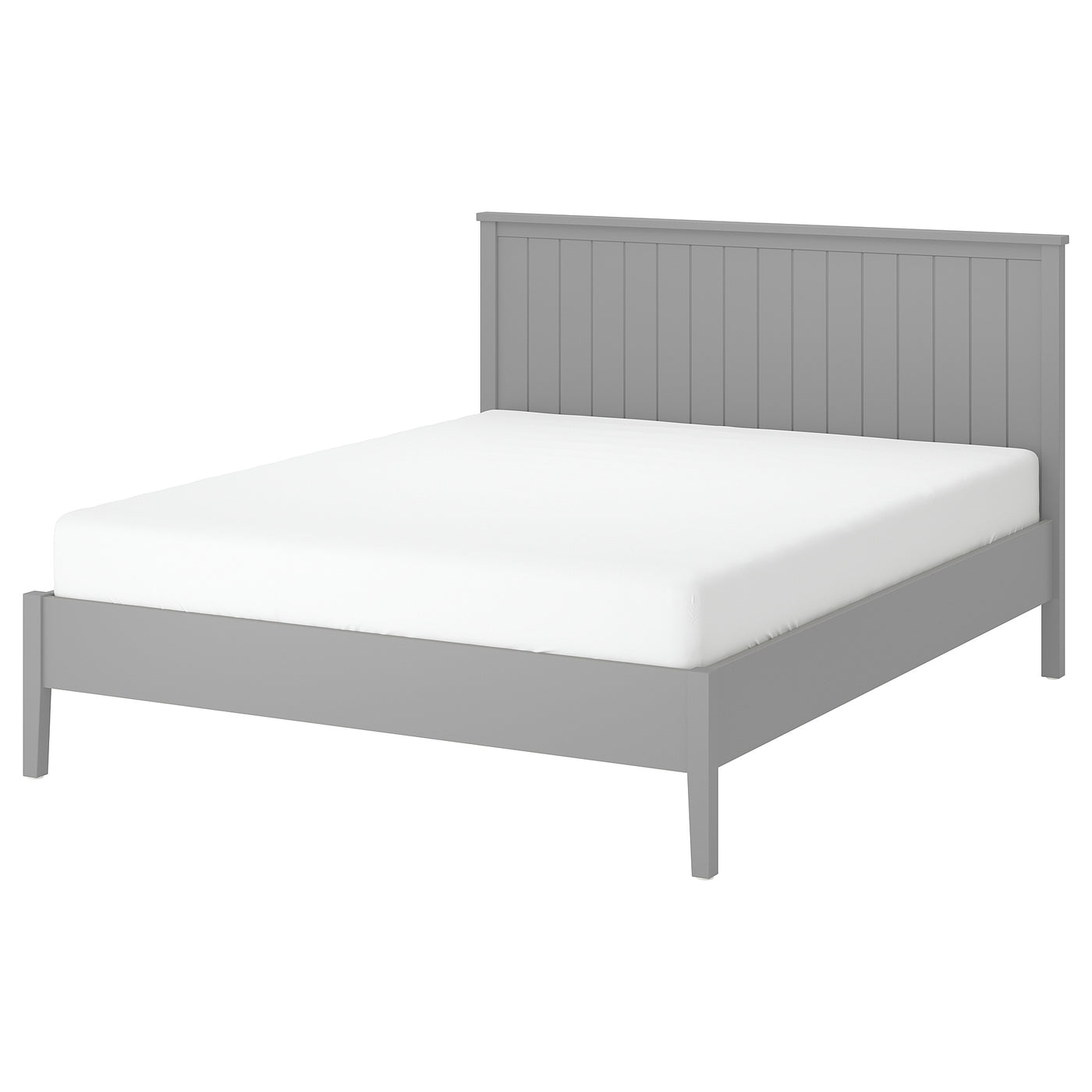 GULLABERG bed frame, grey, 160x200 cm