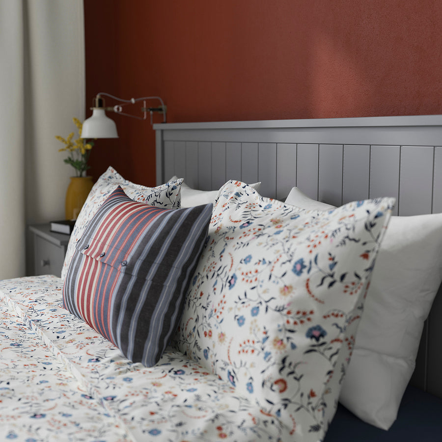 GULLABERG bed frame, grey, 208x151 cm