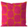 GULLBERGSÖ cushion cover, bright pink bright orange/outdoor indoor, 50x50 cm