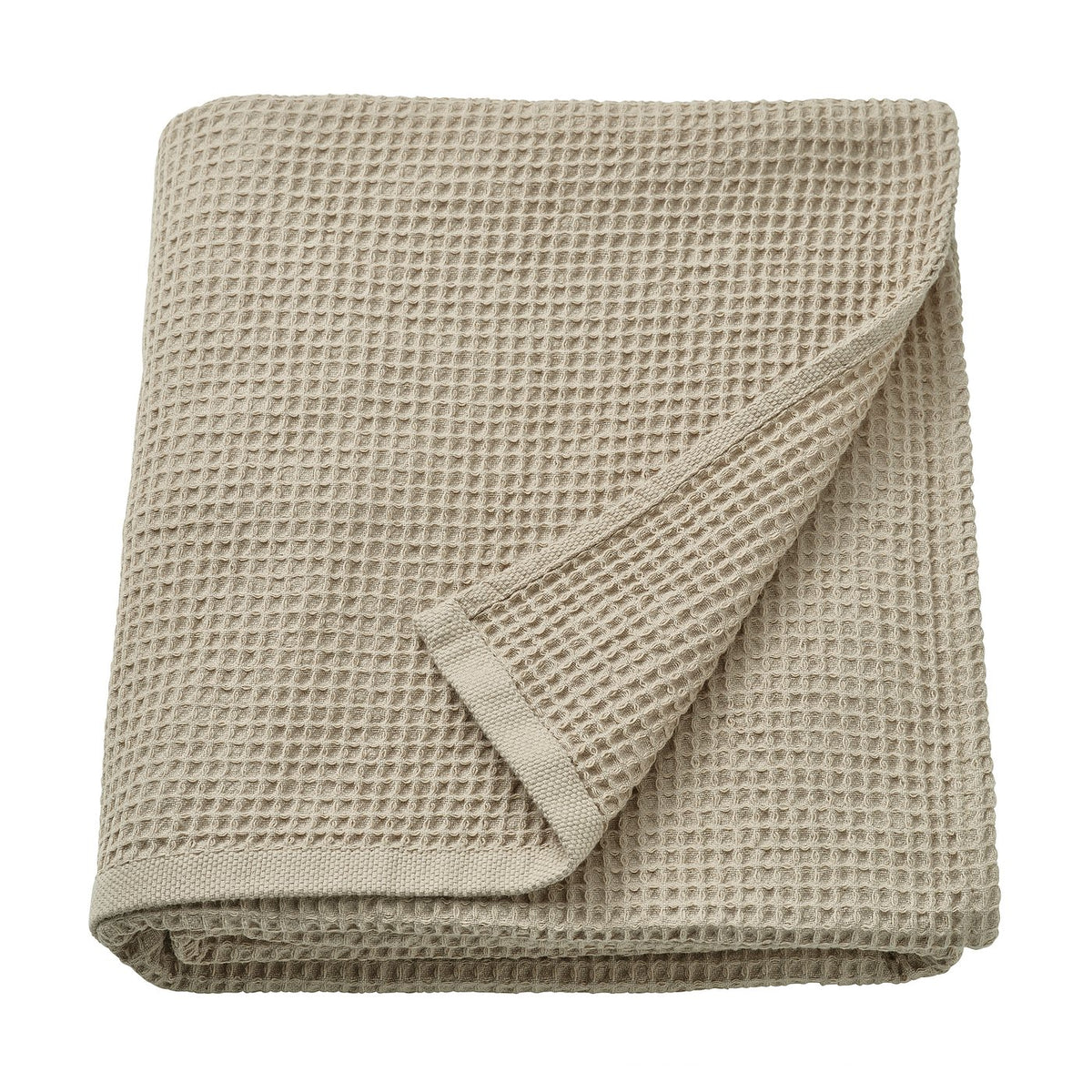 GULLDYNA bath sheet, beige, 100x150 cm