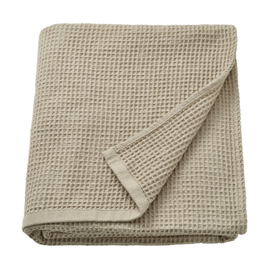 GULLDYNA bath sheet, beige, 100x150 cm