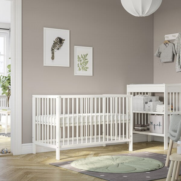 GULLIVER Cot - white 60x120 cm , 60x120 cm
