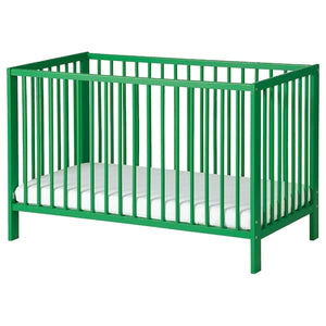 Ikea GULLIVER - Cot, green, 60x120 cm