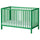 GULLIVER cot, green, 60x120 cm