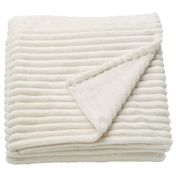 GULLSTRÅLE bedspread, white, 230x250 cm
