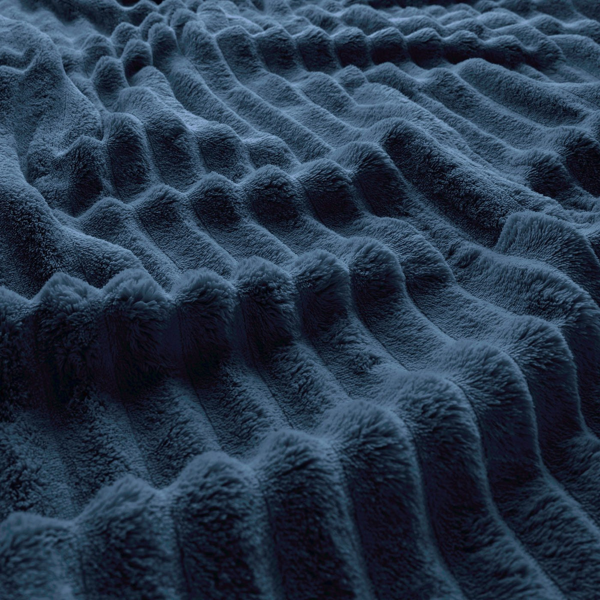 GULLSTRÅLE bedspread, dark blue, 230x250 cm