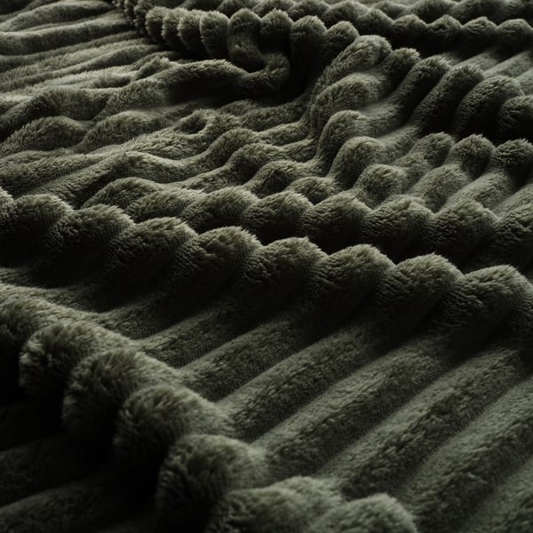 GULLSTRÅLE bedspread, grey-green, 230x250 cm