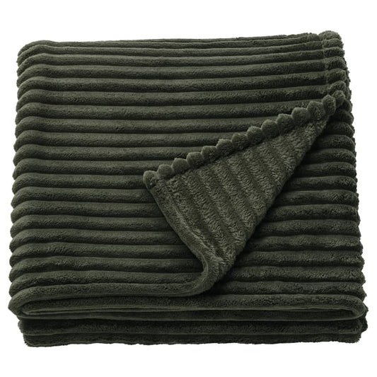 GULLSTRÅLE bedspread, gray-green, 150x250 cm