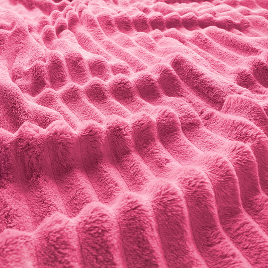 GULLSTRÅLE bedspread, bright pink, 230x250 cm