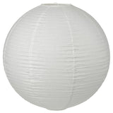 GULLSUDARE pendant lamp shade, white/handmade, 45 cm