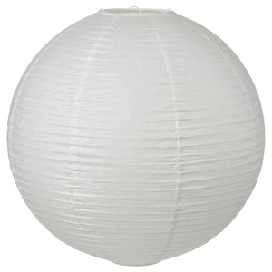 GULLSUDARE pendant lamp shade, white/handmade, 45 cm