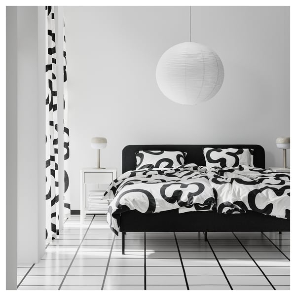 GULLSUDARE pendant lamp shade, white/handmade, 70 cm