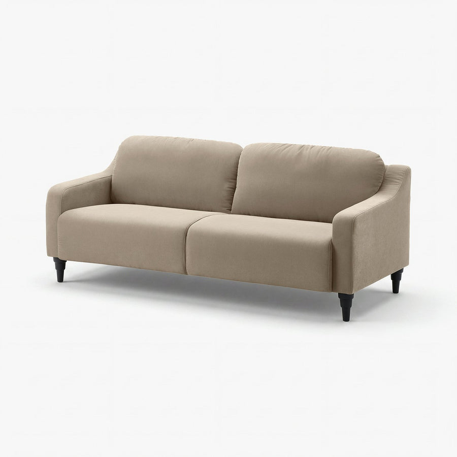 GULLVALLA 3-seat sofa, Silkeryd dark grey-beige, 182 cm