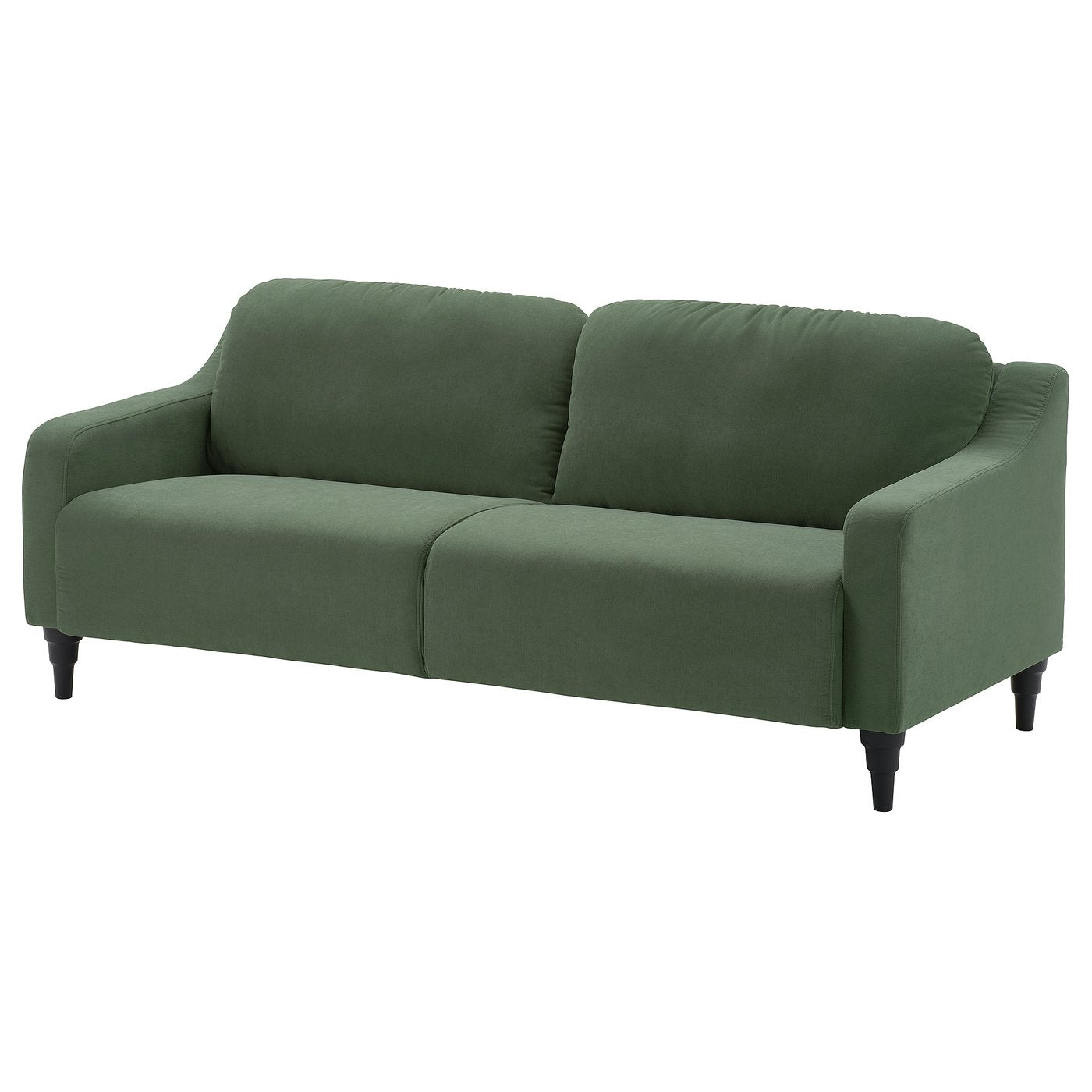 GULLVALLA 3-seat sofa, Silkeryd grey-green, 182 cm