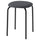GULTARP stool, anthracite/Remmarn anthracite, 33 cm