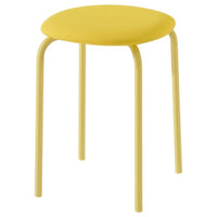 GULTARP stool, light yellow/Remmarn yellow, 41 cm